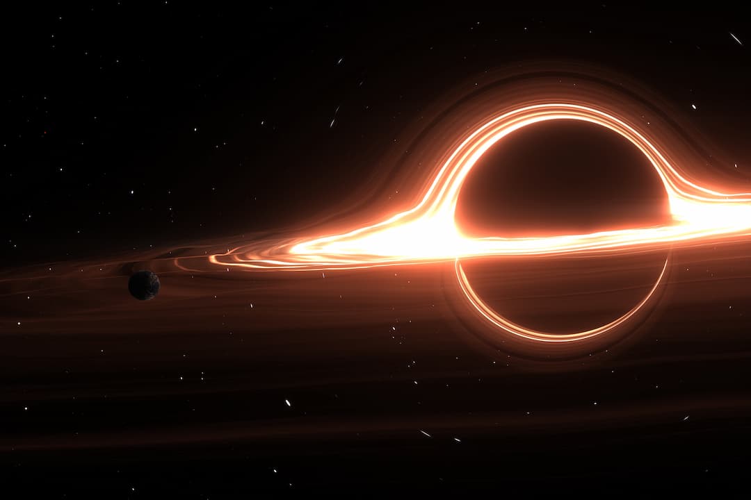 Black hole simulation OpenGL