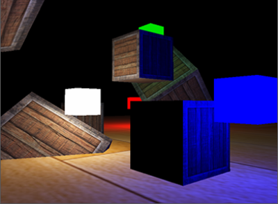 OpenGL rendering features project